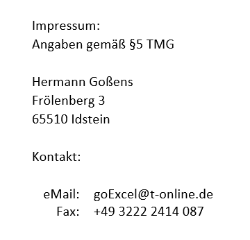 Impressum